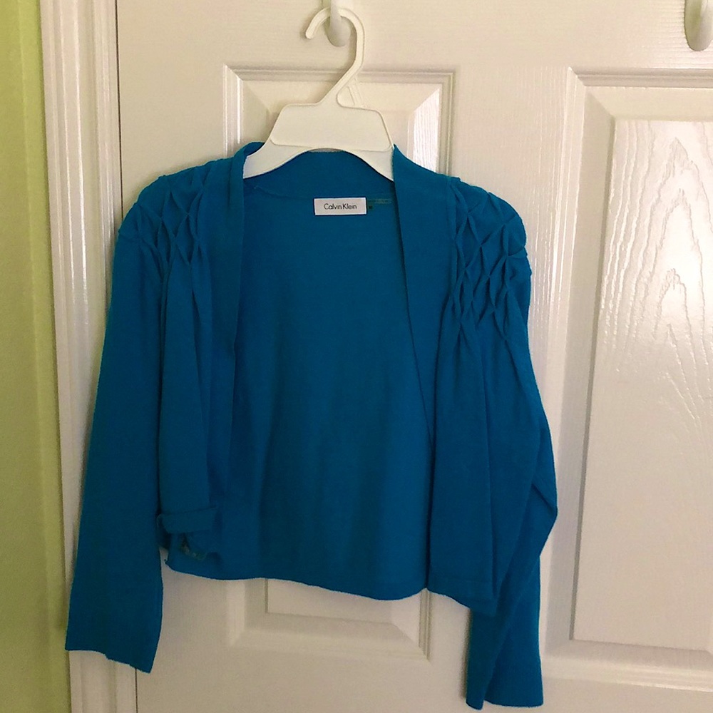 Calvin Klein cropped cardigan